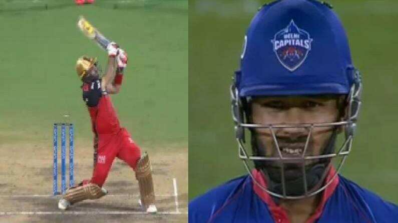 IPL 2021:  मैक्सवेल ने जड़ा ऐसा छक्का  विकेट के पीछे ऋषभ पंत हुए हैरान,  स्टंप माइक में कैद हुई आवाज