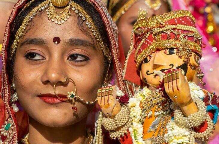 gangaur puja 2023 date shubh muhurta and significance 