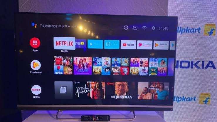 55-इंच 4K पैनल  नोकिया स्मार्ट टीवी आज भारत में बिक्री के लिए उपलब्ध