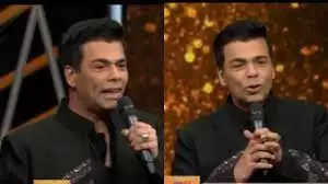 This weekend Karan Johar Mohammed Danish on the stage of singing reality show Indian Idol 12