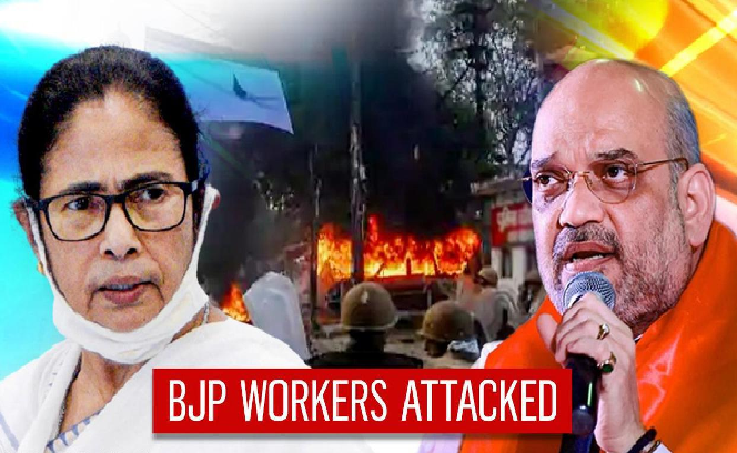 Bengal Election 2021: दक्षिण 24 परगना में विस्फोट, 6 बीजेपी कार्यकर्ता जख्मी, TMC पर आरोप….