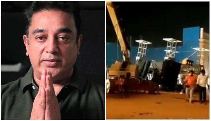 कमल हसन की फिल्म इंडियन 2 के सेट पर हादसा, 3 की मौत