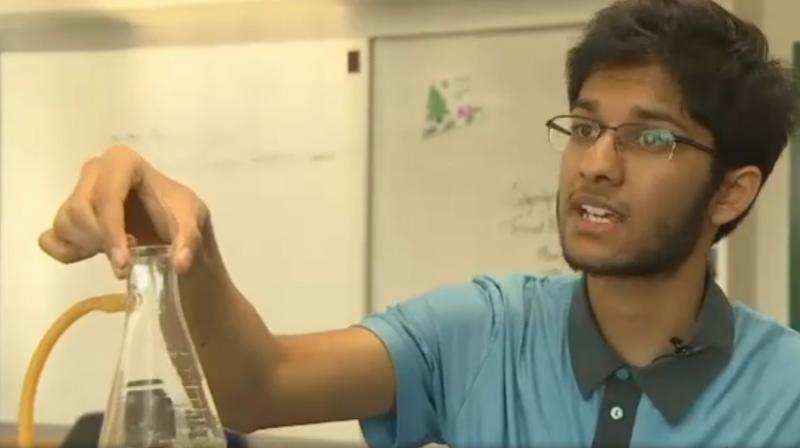 एक भारतीय छात्र ने समुद्री खारे पानी को पीने योग्य बनाया