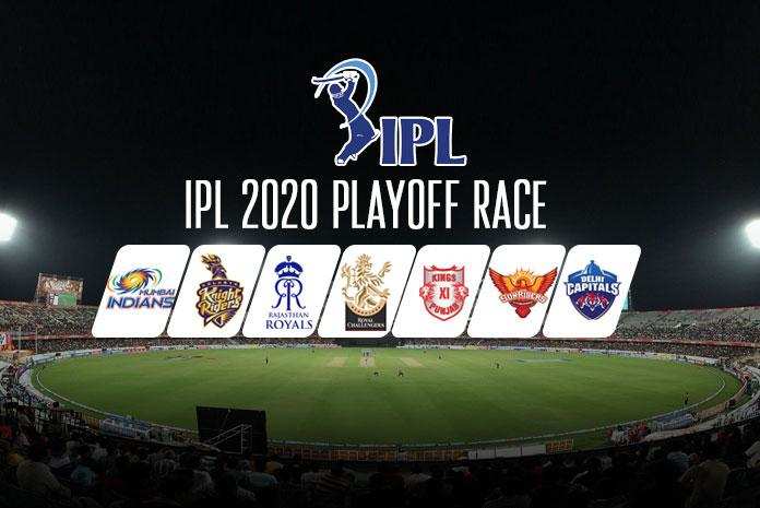 आईपीएल 2020 प्लेऑफ रेस: 6 टीमें, 7 मैच, 3 प्लेऑफ स्पॉट, यह देखें कि आईपीएल टीमें प्लेऑफ की दौड़ कैसे जीत सकती हैं