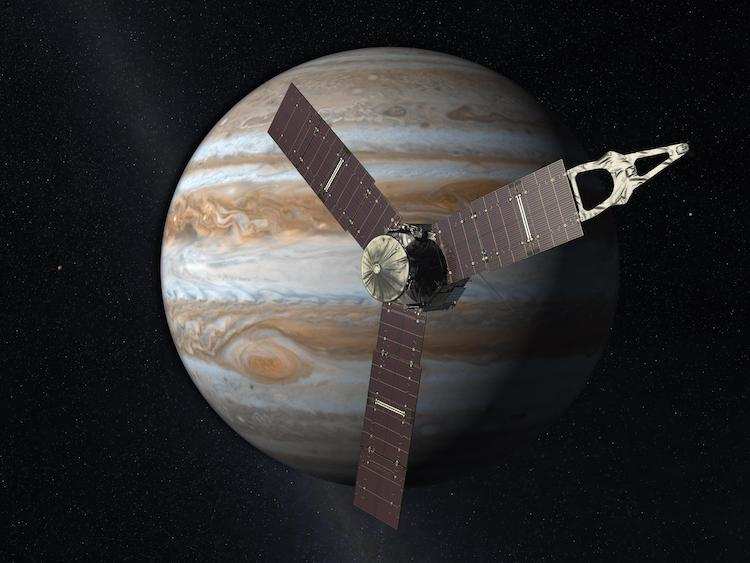 जूनो मिशन ने बृहस्पति पर ग्रहण की जाँच की