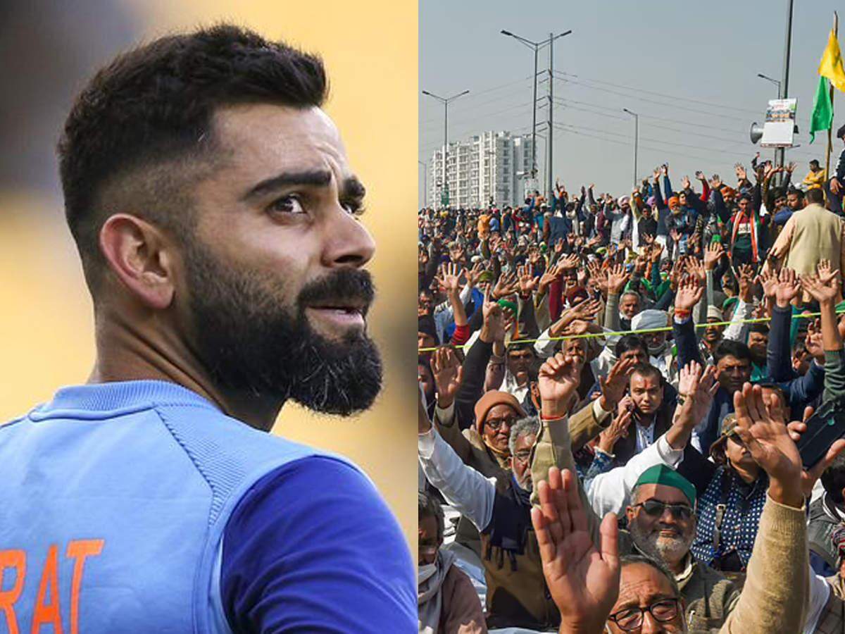 Kisan Andolan पर Virat Kohli  की बड़ी प्रतिक्रिया, ट्वीट करके कही ये बात