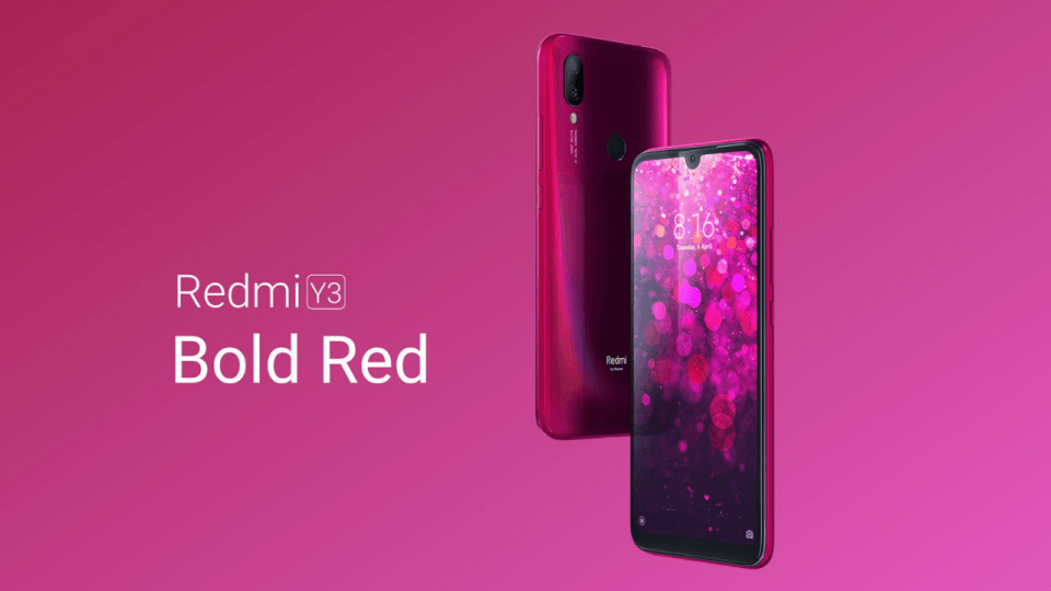 Redmi Y3 स्मार्टफोन को भारत में पेश कर दिया गया है, जानिये