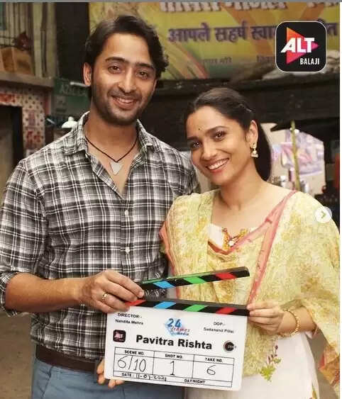 Ankita Lokhande and Shaheer Sheikh start shooting for Pavitra Rishta 2