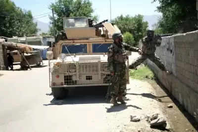 Afghanistan में आतंकवादियों को खदेड़कर सरकारी सुरक्षा बलों ने जिले पर किया कब्जा