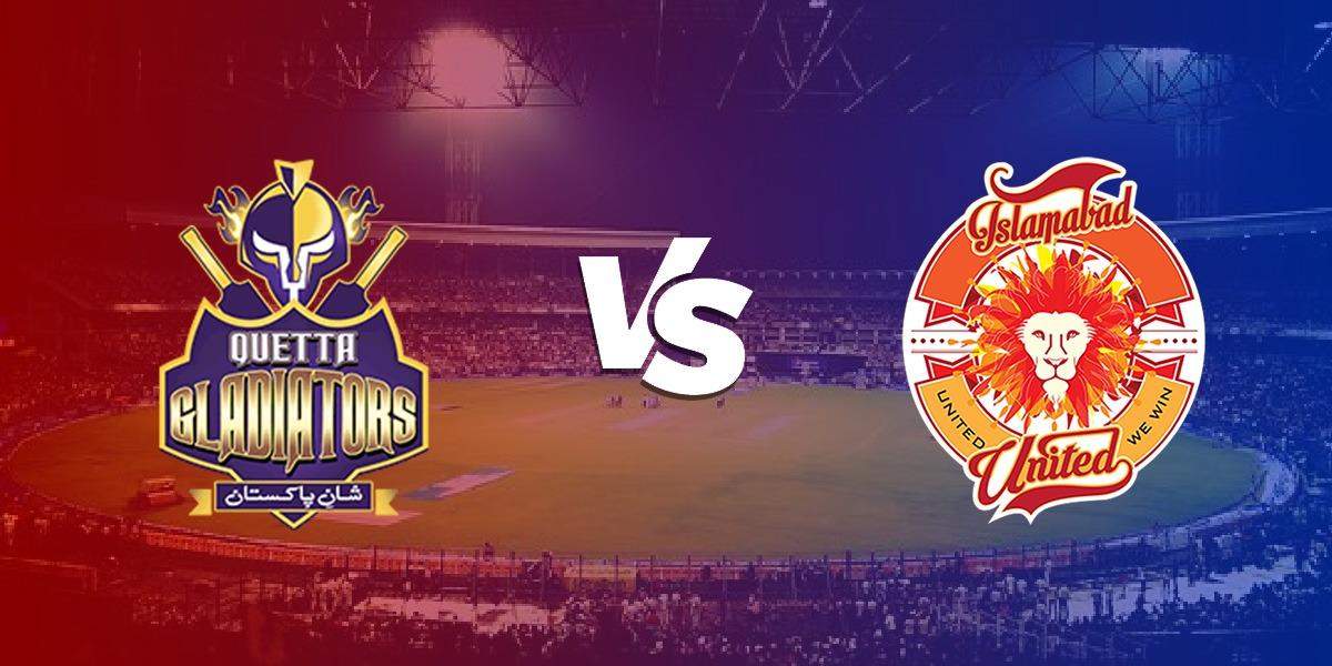 PSL 2021:इस्लामाबाद यूनाईटेड की धमाकेदार  जीत, क्वेटा ग्लैडिएटर्स को 6  विकेट से हराया