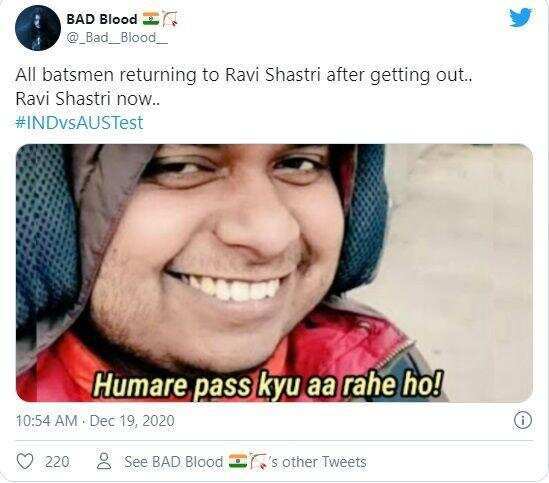 TEST का सबसे छोटा स्कोर बनाने बाद Team India का उड़ा मजाक, वीरेंद्र सहवाग  ने भी किया कमेंट