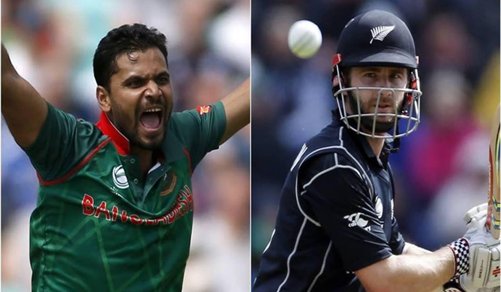 चैंपियंस ट्रॉफी : बांग्लादेश ने न्यूजीलैंड को 5 विकेट से हराया