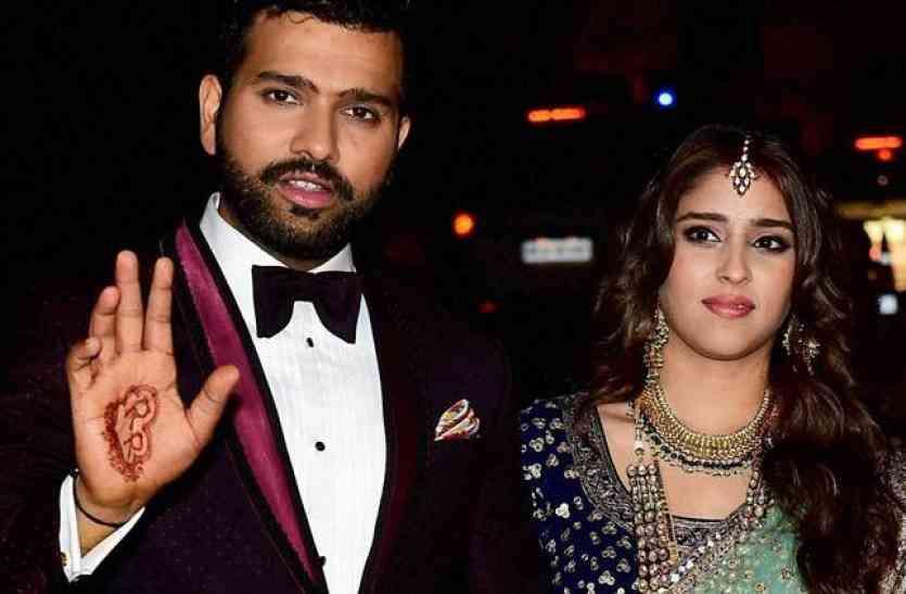 Rohit Sharma ने रोमांटिक अंदाज में पत्नि  रितिका को किया बर्थडे विश,  सोशल मीडिया पर लिखी ये बात