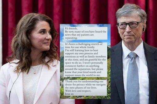 Bill Gates Divorce: बिल गेट्स और मेलिंडा द्वारा तलाक की घोषणा, बेटी जेनिफर गेट्स ने तलाक के बारे में कहा,पूरी खबर पढ़ें