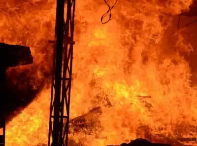 Meteor thermal plant में भीषण आग से बिजली उत्पादन बाधित