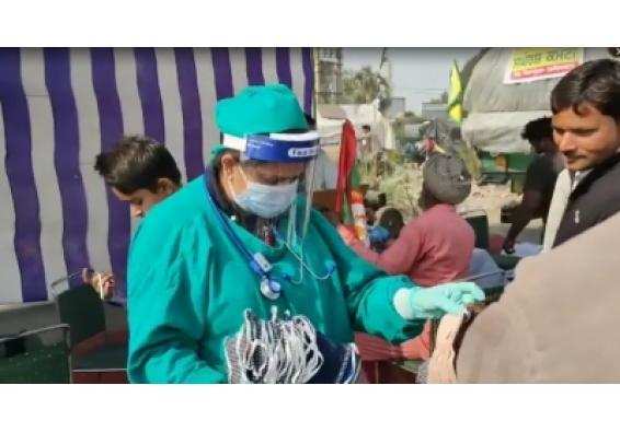 किसानों की दुर्दशा देख मेडिकल कैम्प लगाने को मजबूर हुए Surgeons of Gurugram