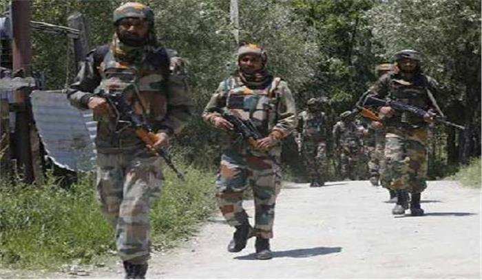 जम्मू एवं कश्मीर : सुरक्षाबलों और सेना में मुठभेड़ में 2 आतंकवादी ढेर