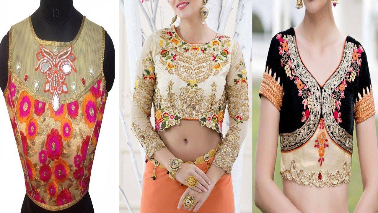 आप को अगर पसंद है नई-नई डिजाइन के ब्लाउज तो आपके लिए है यह परफेक्ट है