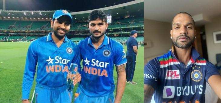 Shikhar Dhawan ने शेयर की सीमित ओवरों के लिए टीम इंडिया की नई जर्सी