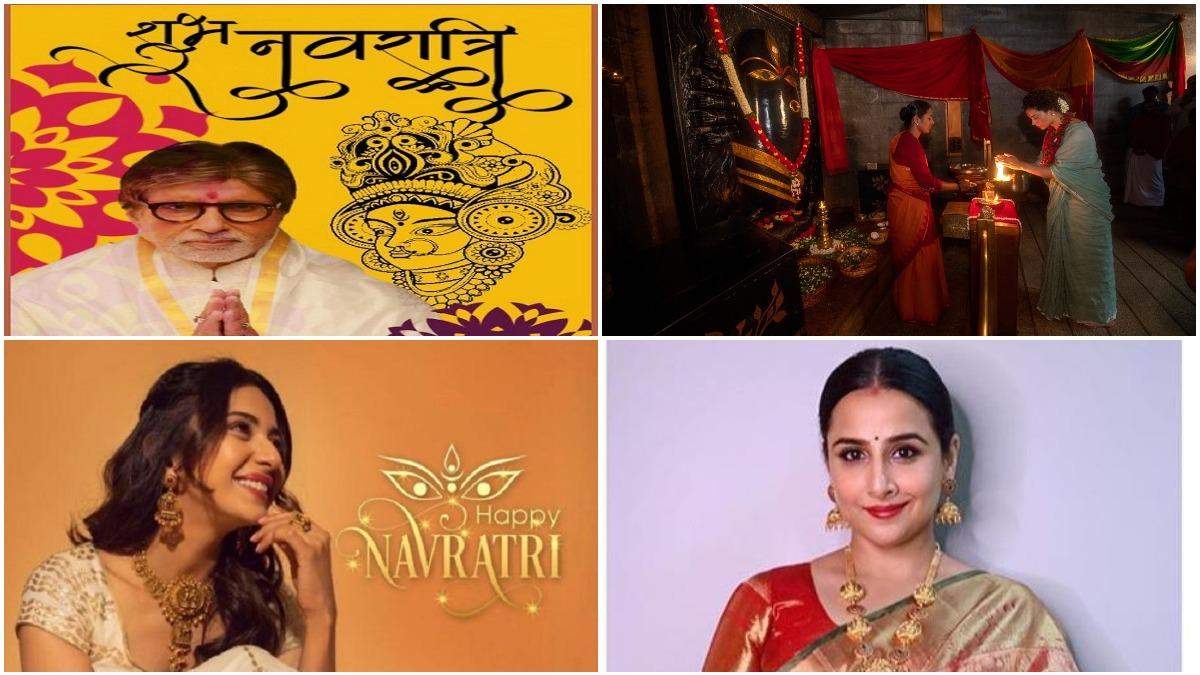 Navaratri 2020 : बॉलीवुड के सेलेब्स ने कुछ इस अंदाज़ में फैंस को दी नवरात्रि के त्योहार की शुभकामनाएं