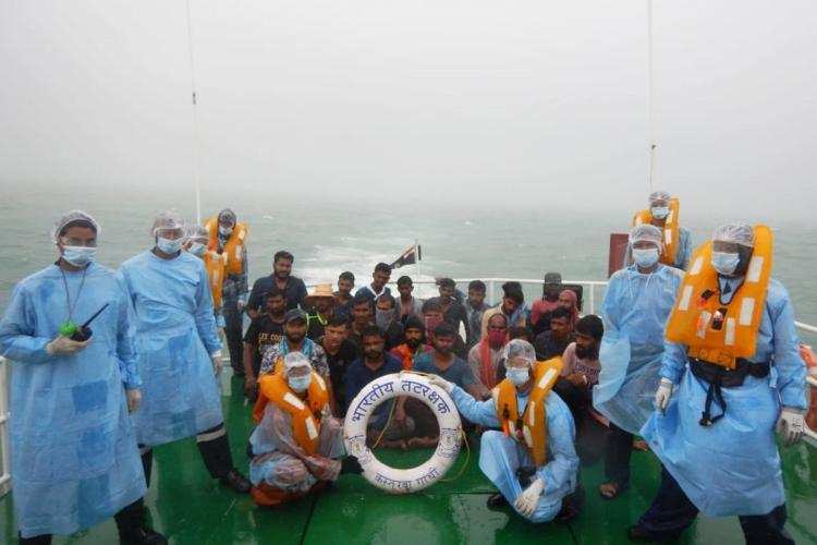 Karnataka : कोस्ट गार्ड ने 24 मछुआरों को बचाया