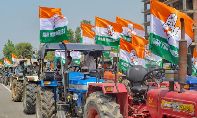 New Farm Bill Protest 2020: किसान बिल का विरोध कर रही कांग्रेस पर भाजपा का निशाना, BJP ने किए सवाल
