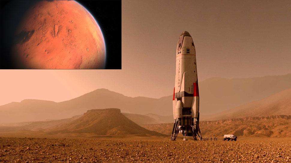 नासा को मंगल पर पानी का मिला विशाल जलप्रापात