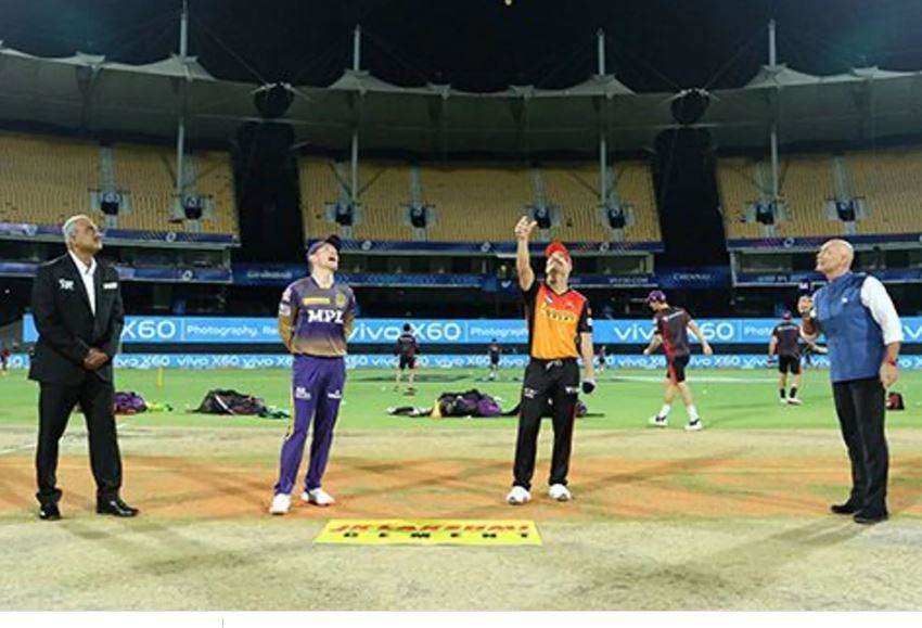 Breaking, SRH vs KKR:केकेआर ने  सनराइजर्स हैदराबाद को जीत के लिए दिया  188 रनों का लक्ष्य