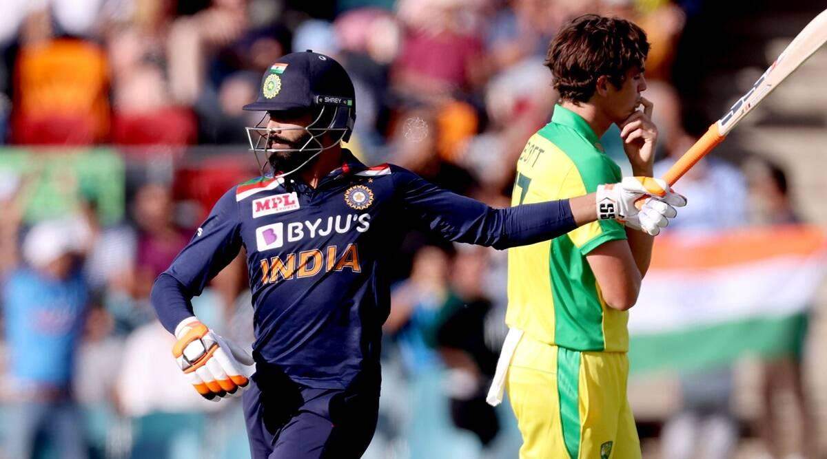AUS vs IND: टीम इंडिया को लगा बड़ा झटका, जडेजा के हेल्मेट पर लगी खतरनाक बाउंसर