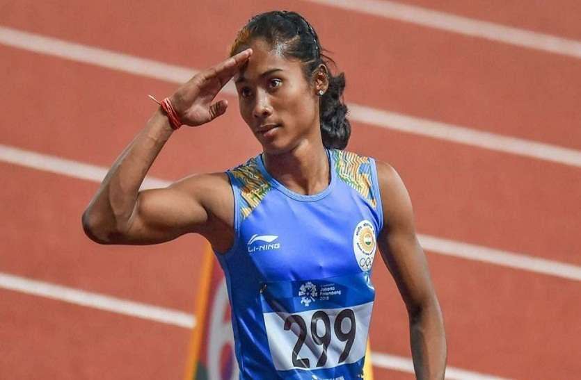 स्टार फर्राटा धाविका Hima Das बनी DSP, कहा – जारी रहेगा  एथलेटिक्स करियर