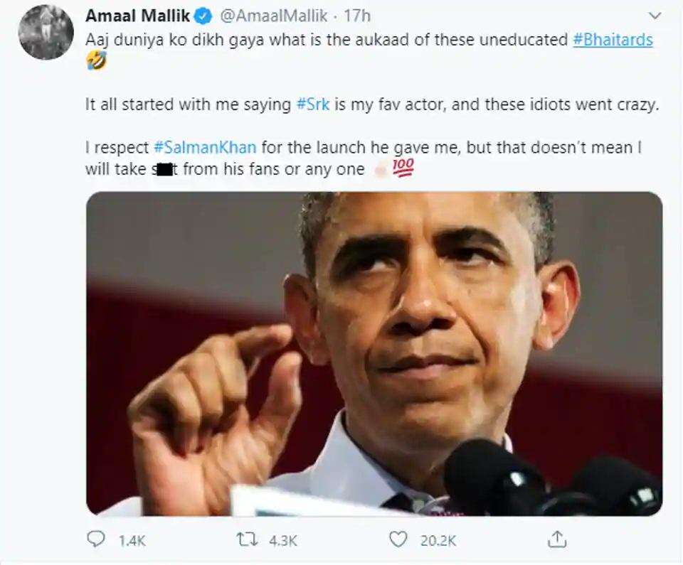 Amaal Mallik Troll: सोशल मीडिया पर सलमान के फैंस और अमाल मलिक के बीच छिड़ी जंग, जाने मामला