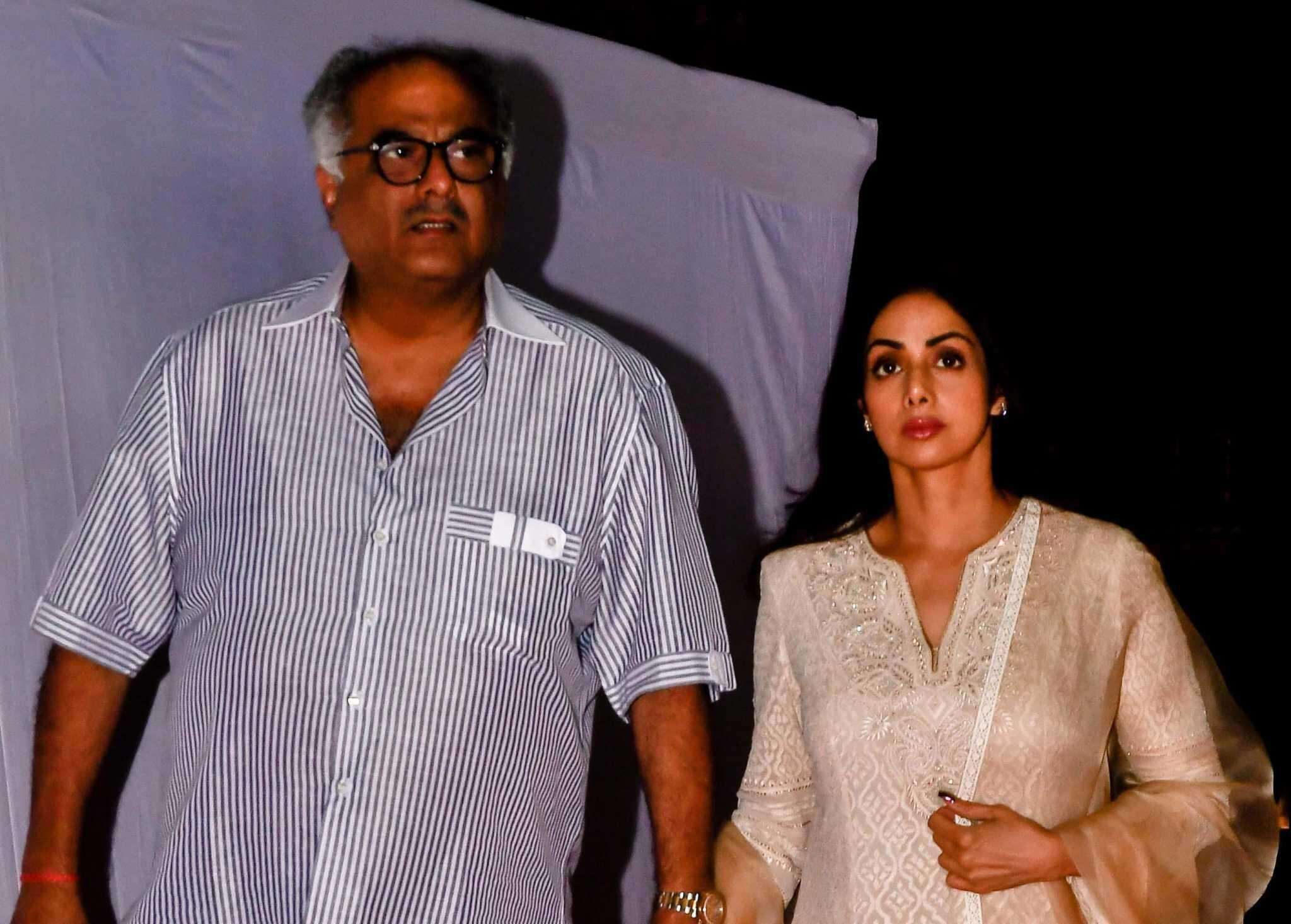 Boney Kapoor Remembers Late Wife Sridevi on her Birthday