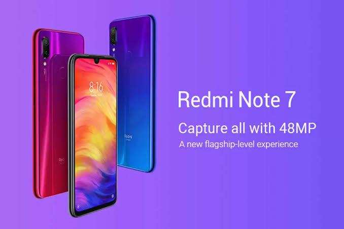 Redmi Note 7 सीरीज़ मोबाइल फोन में एंड्राइड 10 अपडेट होगा।