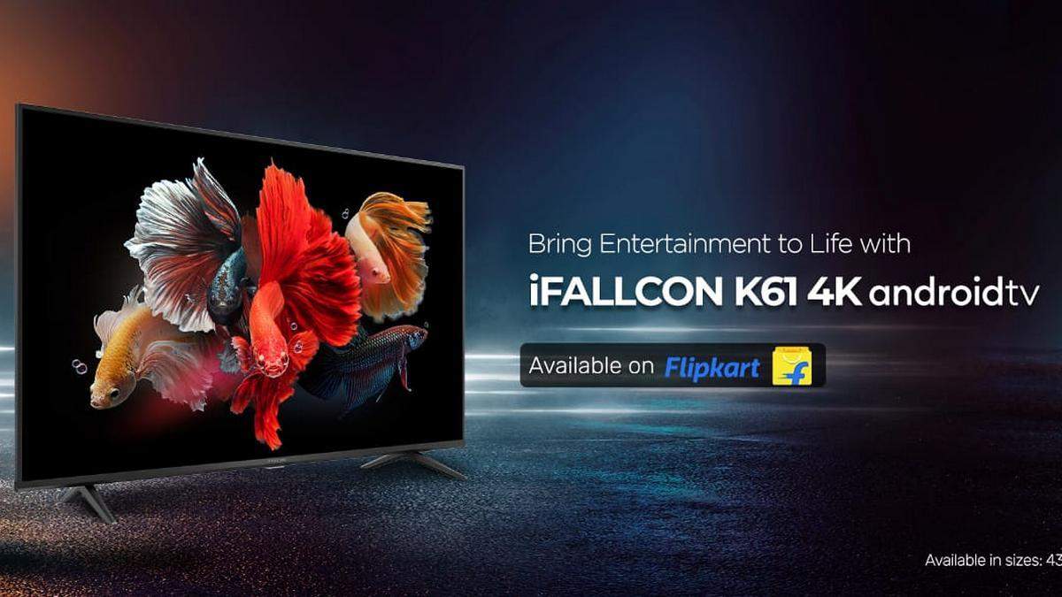 भारत में लॉन्च HDR10 सपोर्ट के साथ iFFalcon K61 4K Android TV,जानिए क्या होगा मूल्य