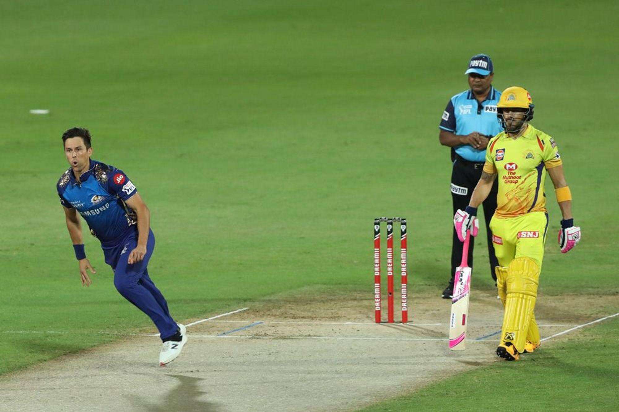 CSK VS MI: चेन्नई के खिलाफ ट्रेंट बोल्ट ने ढाया कहर, किया IPL का सर्वश्रेष्ठ प्रदर्शन