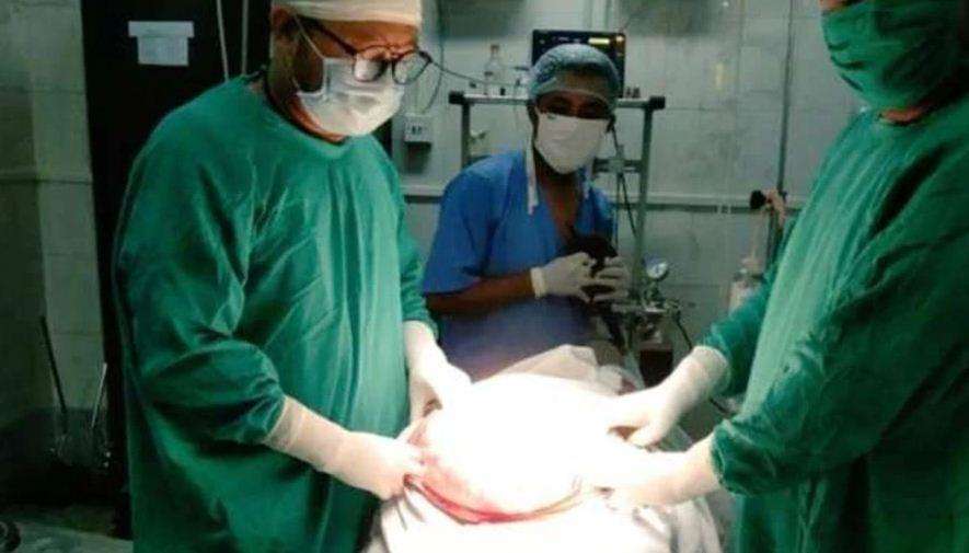 मेघालय में डॉक्टरों ने महिला के पेट से निकाला गया 24 किलो का ट्यूमर