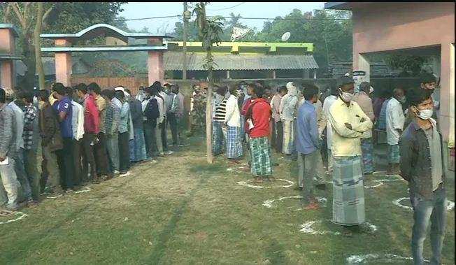 Bihar : अंतिम चरण में शंतिपूर्ण मतदान जारी, 11 बजे तक 19.74 प्रतिशत वोटिंग