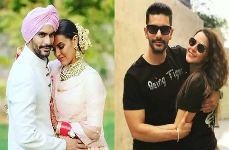 Angad Bedi gives us a sneak peek into Neha Dhupia&rsquo;s work from home