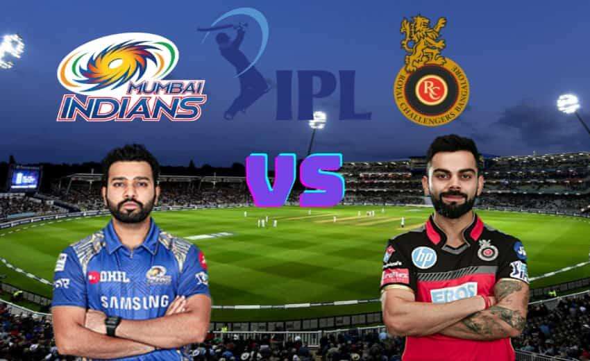 Breaking,IPL 2021, MI vs RCB: मुंबई इंडियंस ने  जीत के लिए आरसीबी को दिया  160 रनों का लक्ष्य