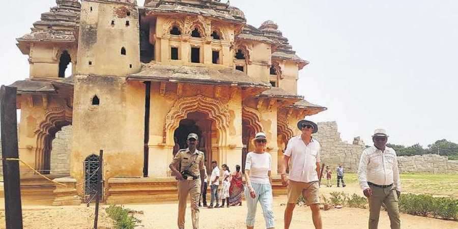 Historic Site:हम्पी भारत का ऐतिहासिक पर्यटन स्थल, इन कारणों से यहां बढ़ाई सुरक्षा