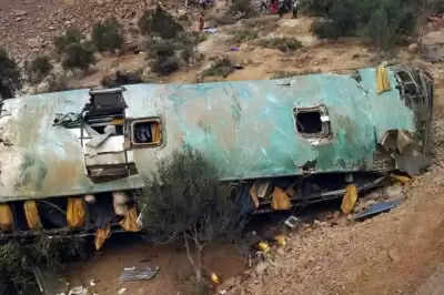 Peru बस दुर्घटना में 27 की मौत