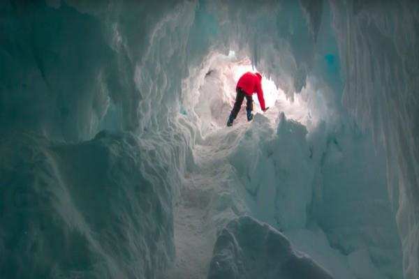 अंटार्कटिका के ग्लेशियरों के भीतर गर्म गुफाओं में जीवों कि अलग दुनिया