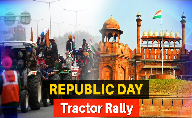 Tractor March Update: एक तरफ राजपथ में परेड तो दूसरी तरफ ट्रैक्टर मार्च, जानें गणतंत्र दिवस पर क्या…