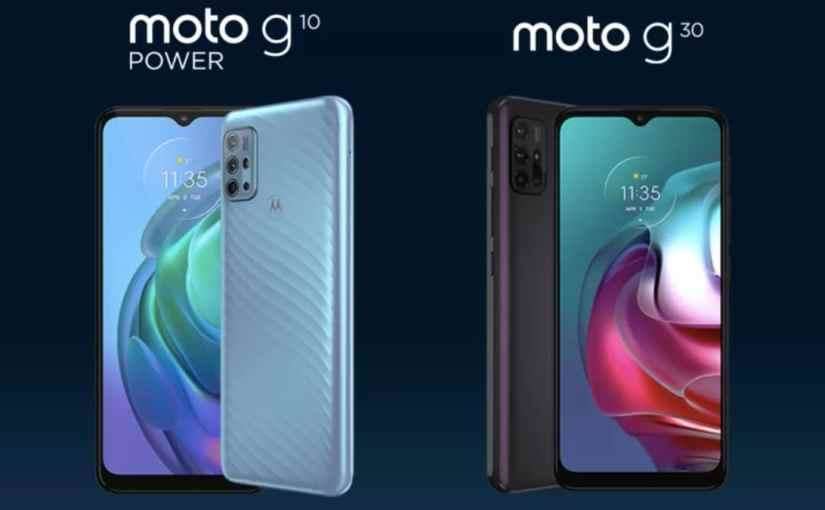 Motorola Moto G30 और Moto G10 Power को भारत में 9 मार्च को लॉन्च किया जाएगा