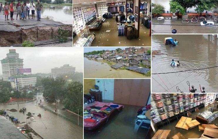 भारत में भारी बारिश से जनजीवन हुआ प्रभावित,संयुक्त राष्ट्र मदद करने के लिए आगे आया
