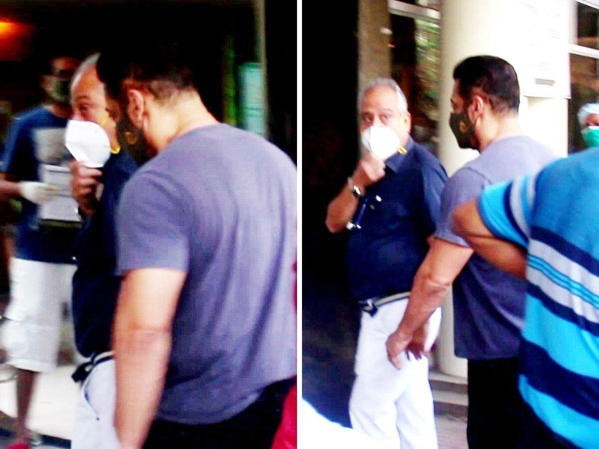 Salman Khan ने लगवाई कोरोना वैक्सीन, सामने आई तस्वीर