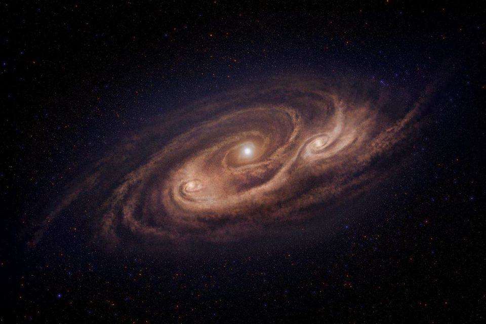 खगोलविदों ने स्टार 1610 + 062 युवा तारे की खोज की है 