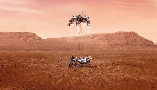 nasa ने मंगल रोवर लैंडिंग साइट का विहंगम दृश्य जारी किया