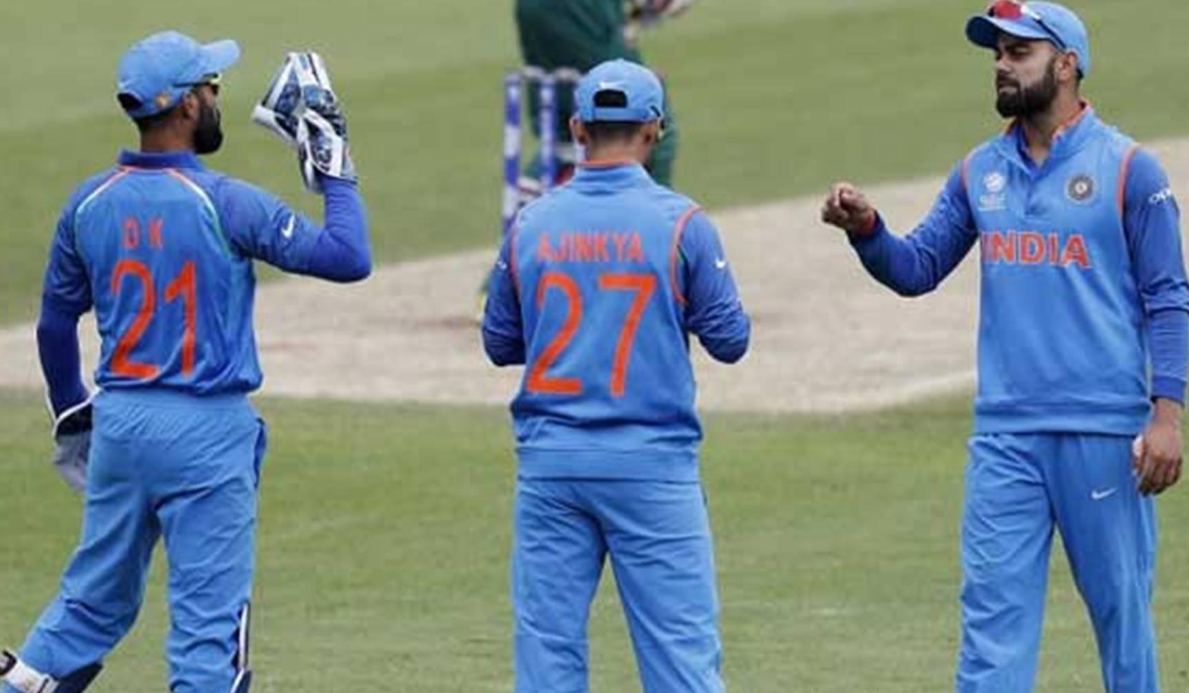चैंपियंस ट्रॉफी:  अभ्यास मैच में भारत ने बांग्लादेश को 240 रन के विशाल अंतर से  हराया