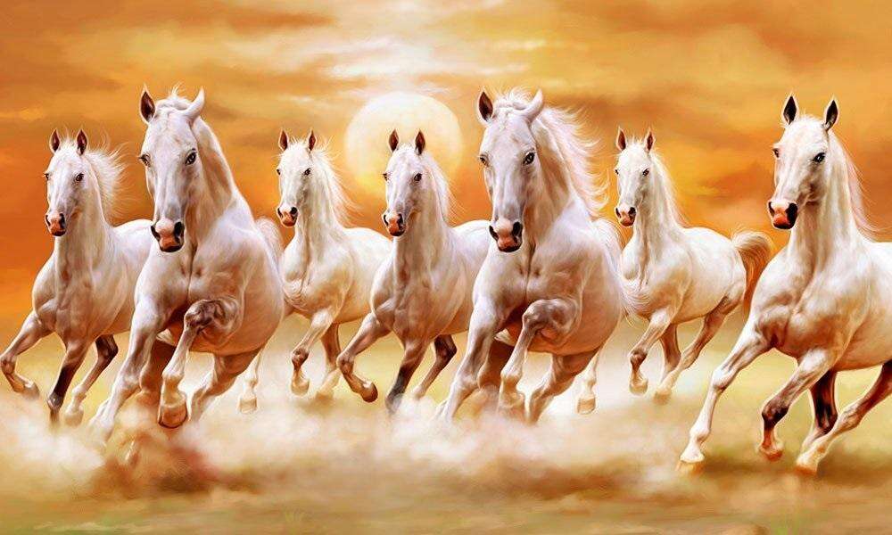 दौड़ते हुए घोड़े की तस्वीर लगाने से मिलेंगी सफलता 